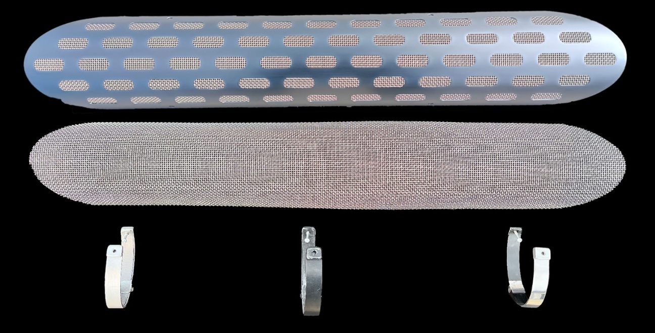 Classic Brushed Finish Heat Shield